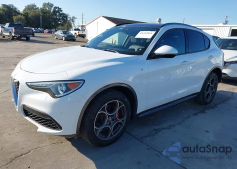 2022 Alfa Romeo Stelvio Ti Awd from USA, damaged, VIN ZASPAKBN2N7D32429